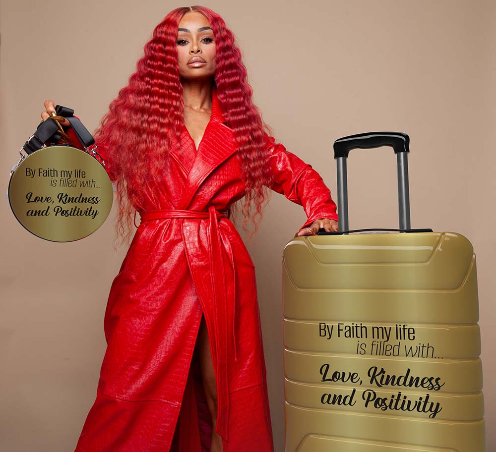 Par la foi, ma lumière est remplie de.. l'amour, la gentillesse et la positivité Sac à Bandoulière Rond