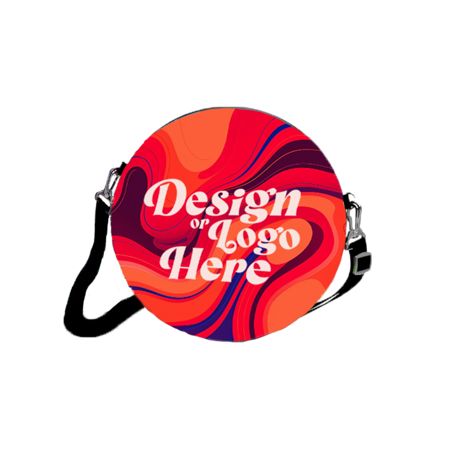 CUSTOMIZABLE ROUND CROSSBODY